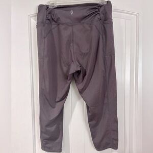 FP Movement by Free People Breathe Easy Ruched Cropped Leggings- size L